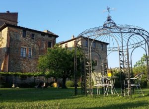 Una zona del Giardino Agriturismo Abbazia Sette Frati